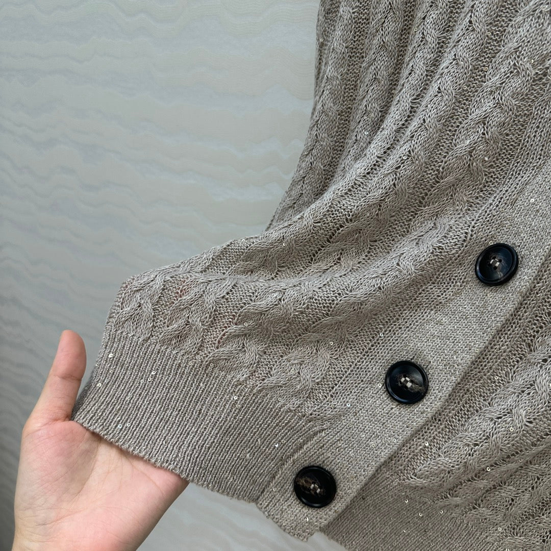 Brune 25fw knitted cardigan