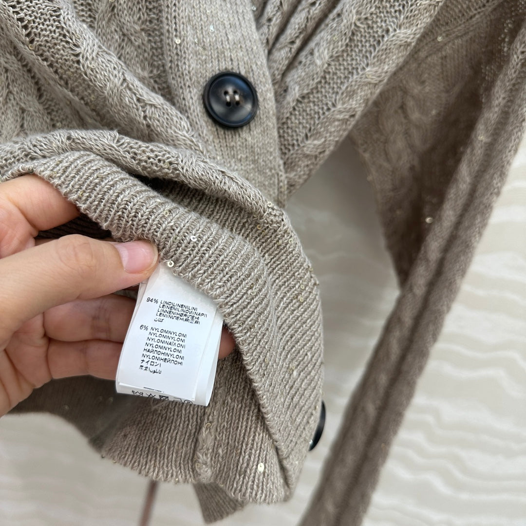 Brune 25fw knitted cardigan