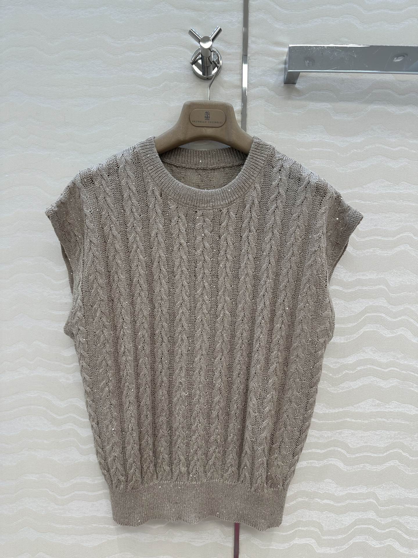 Brune 25fw knitted vest
