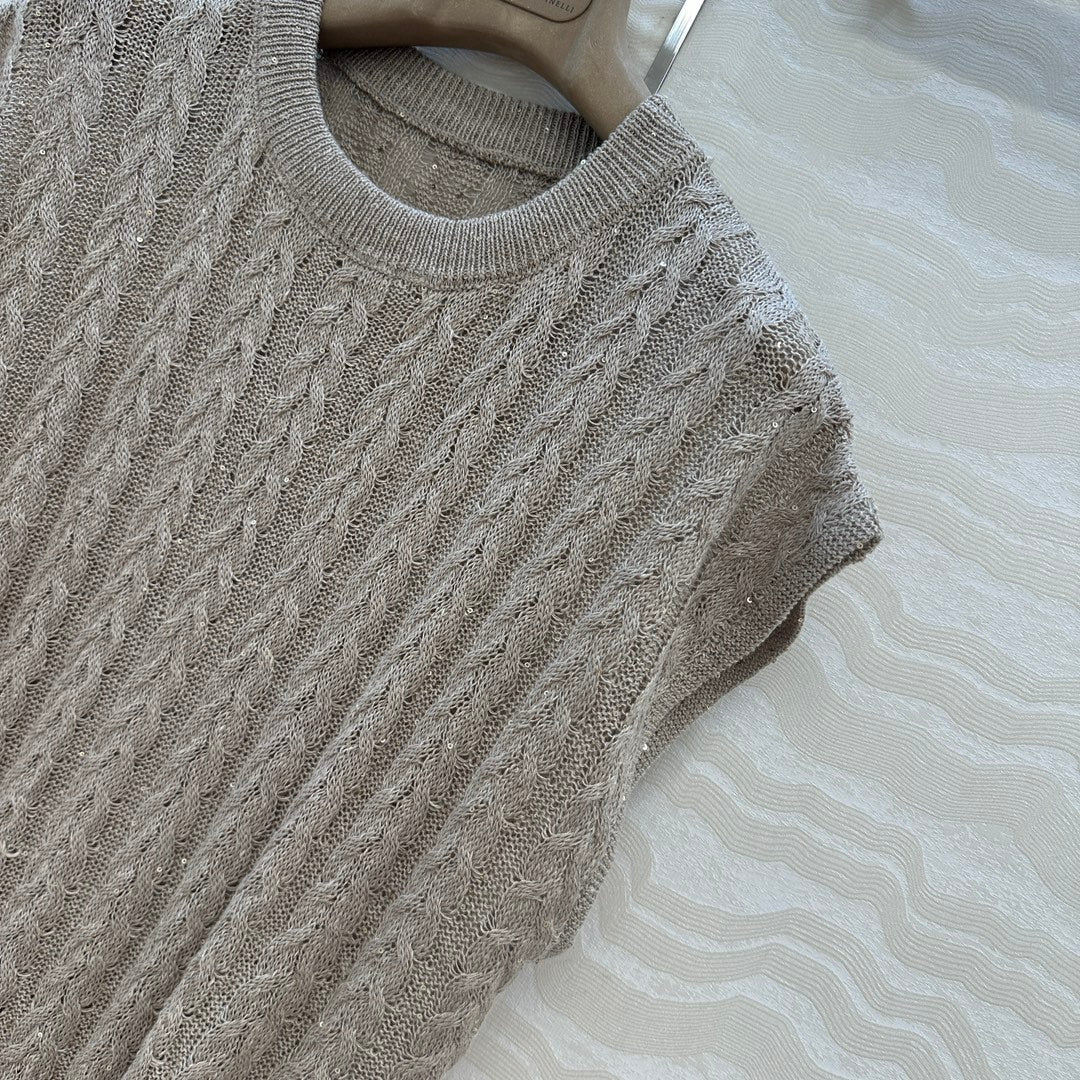 Brune 25fw knitted vest