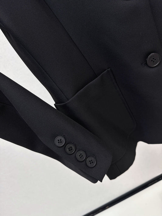 Chan 25fw embroidered blazer