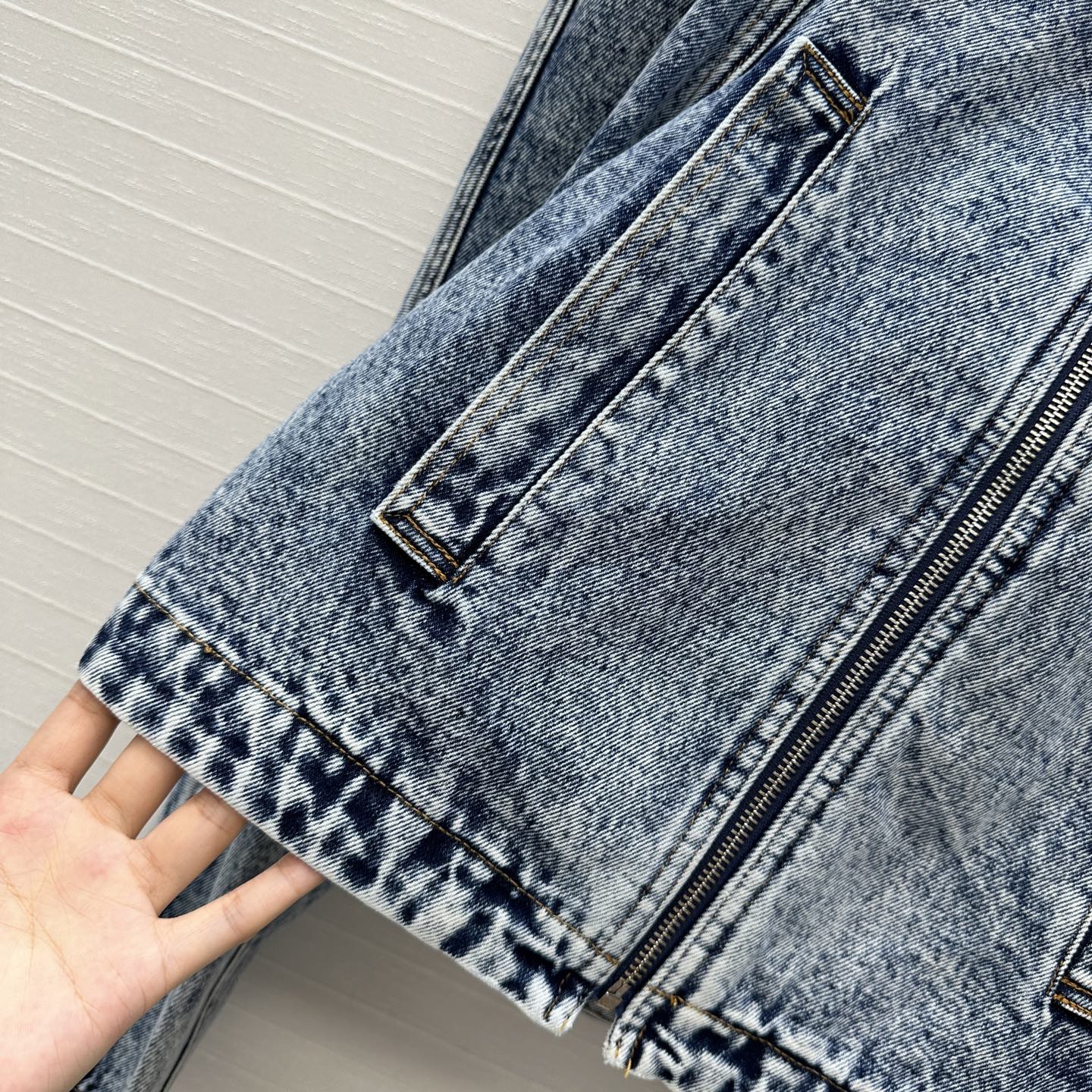 Alai 25fw denim jacket