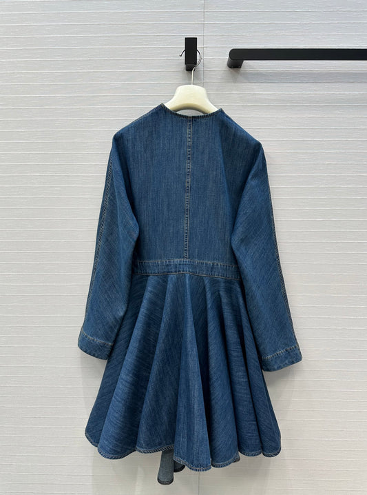 Alai 25fw v-neck dress