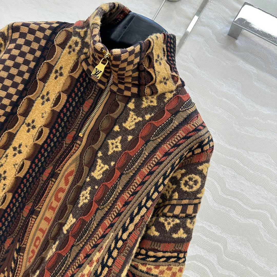 Louis 25fw jacquard sweater
