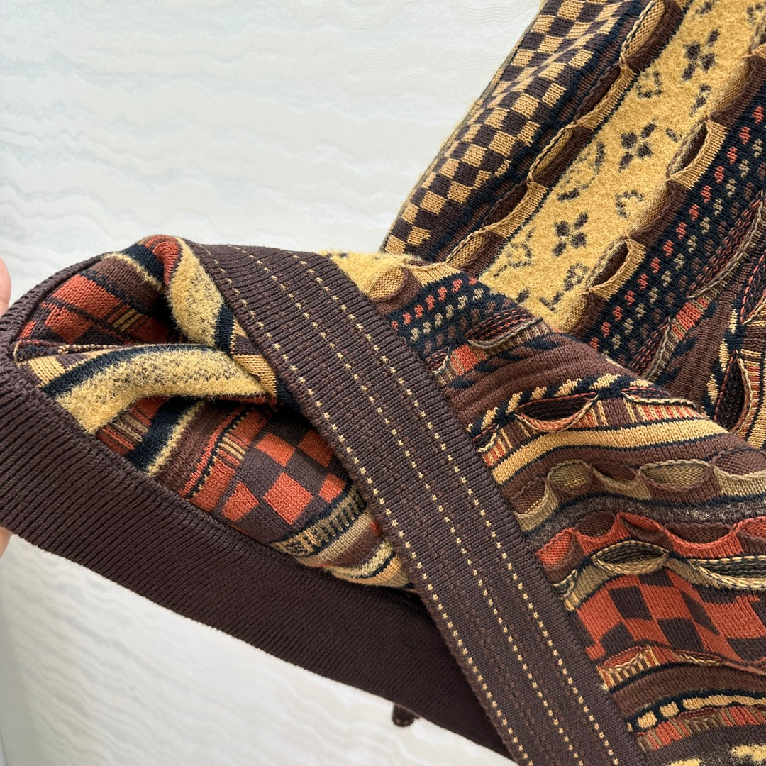 Louis 25fw jacquard sweater