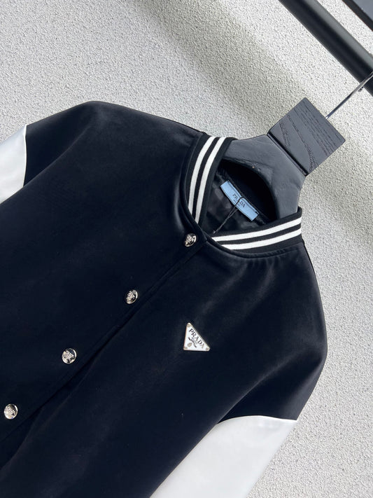 Pra 25fw splicing jacket