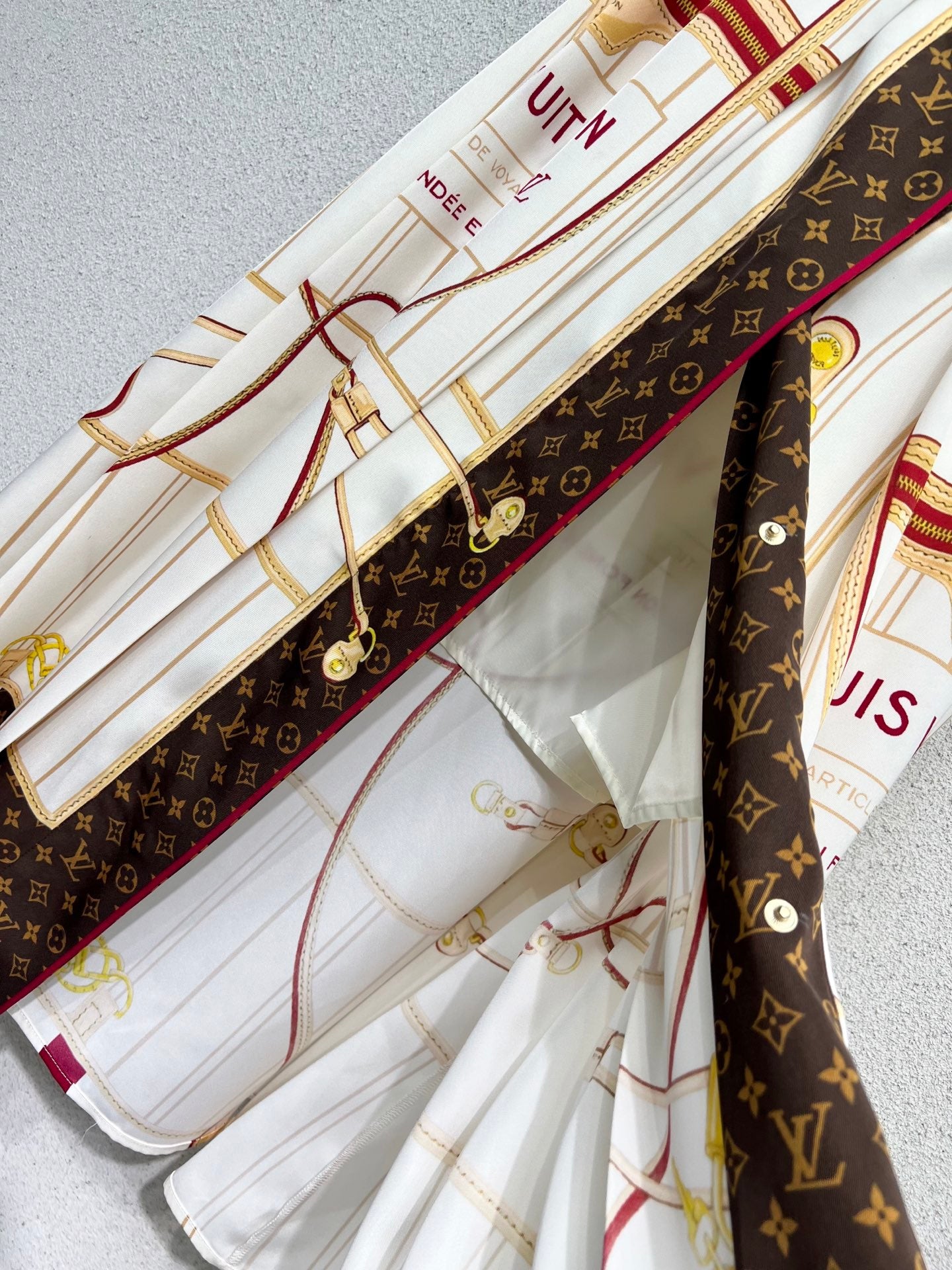 Louis 25fw printed skirts