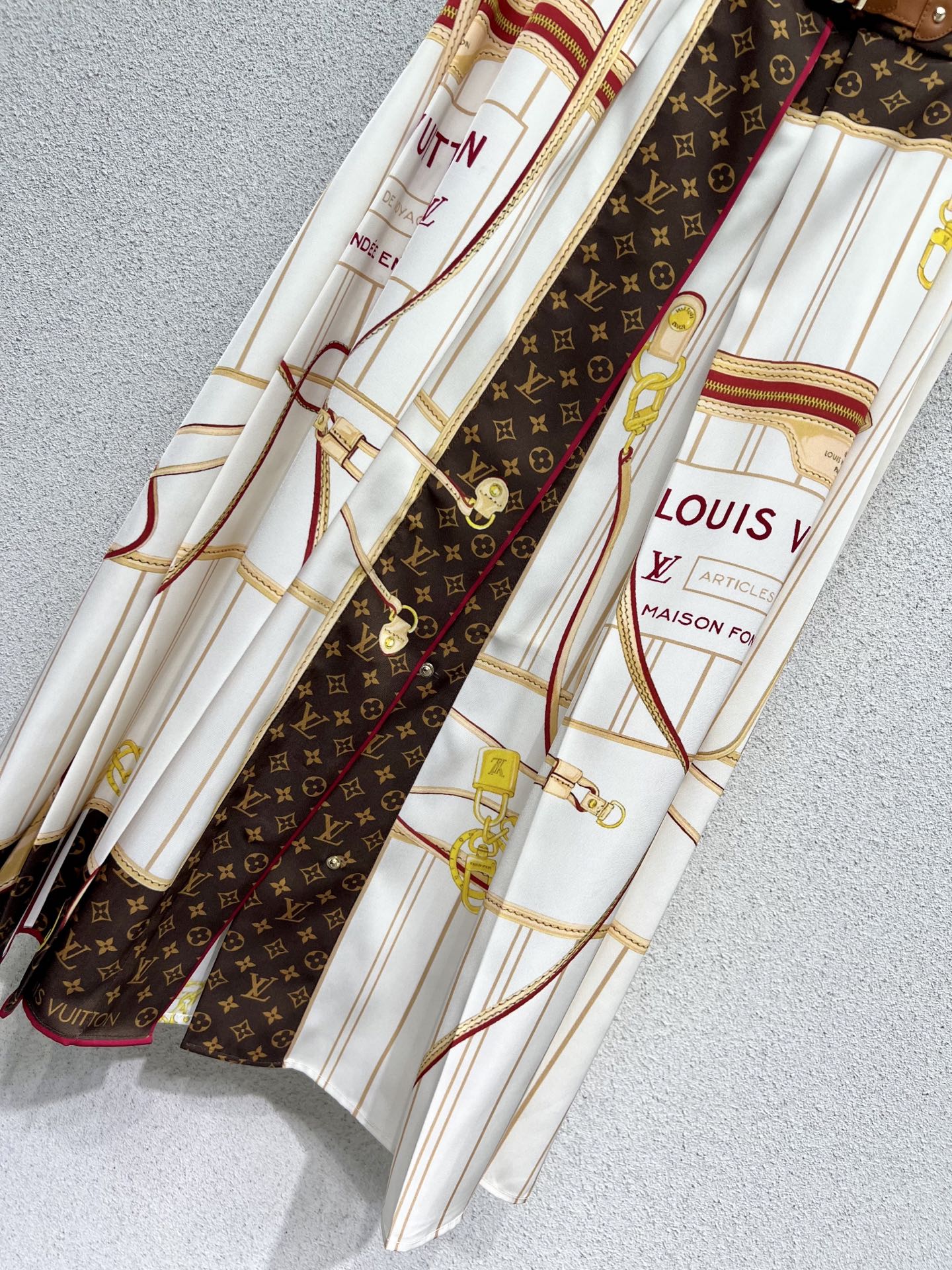 Louis 25fw printed skirts