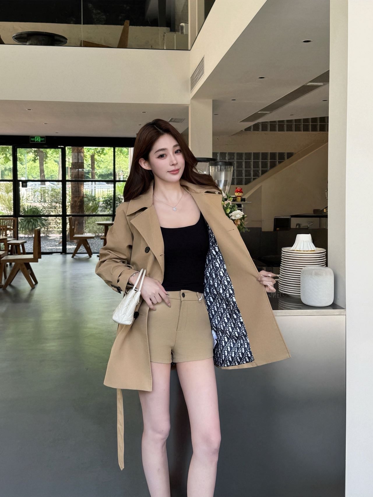 CD 25fw all-match trench coat