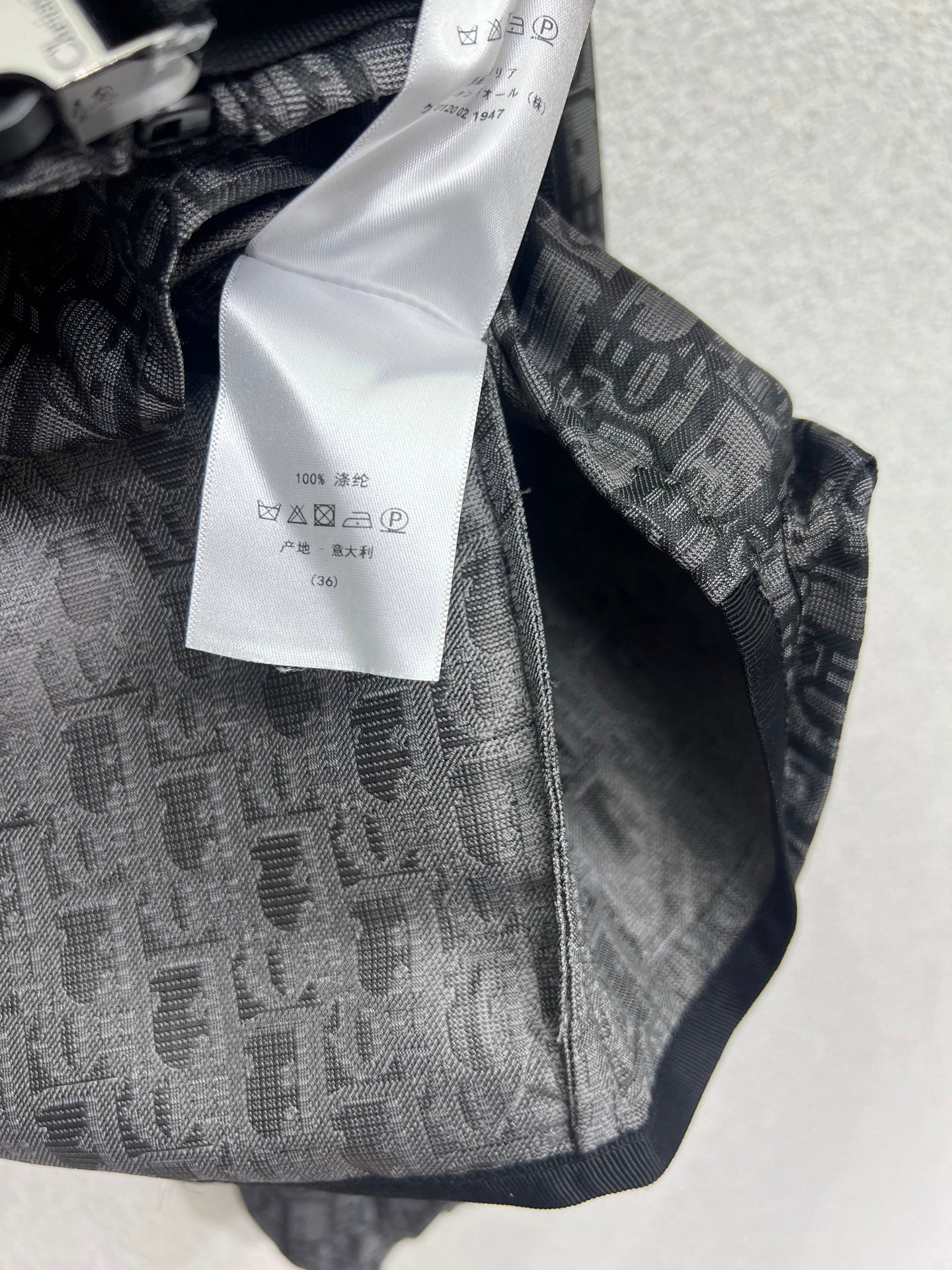 CD 25fw jacquard jacket