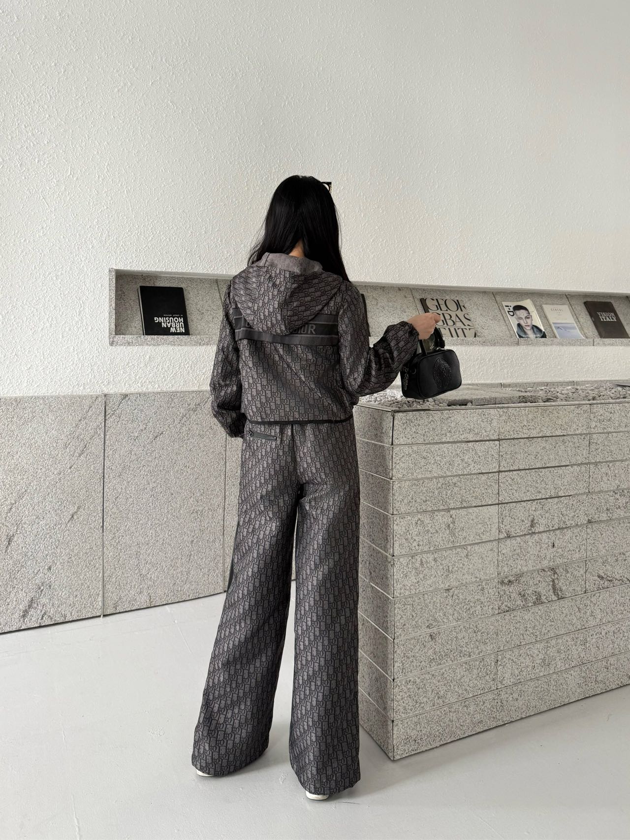 CD 25fw jacquard jacket