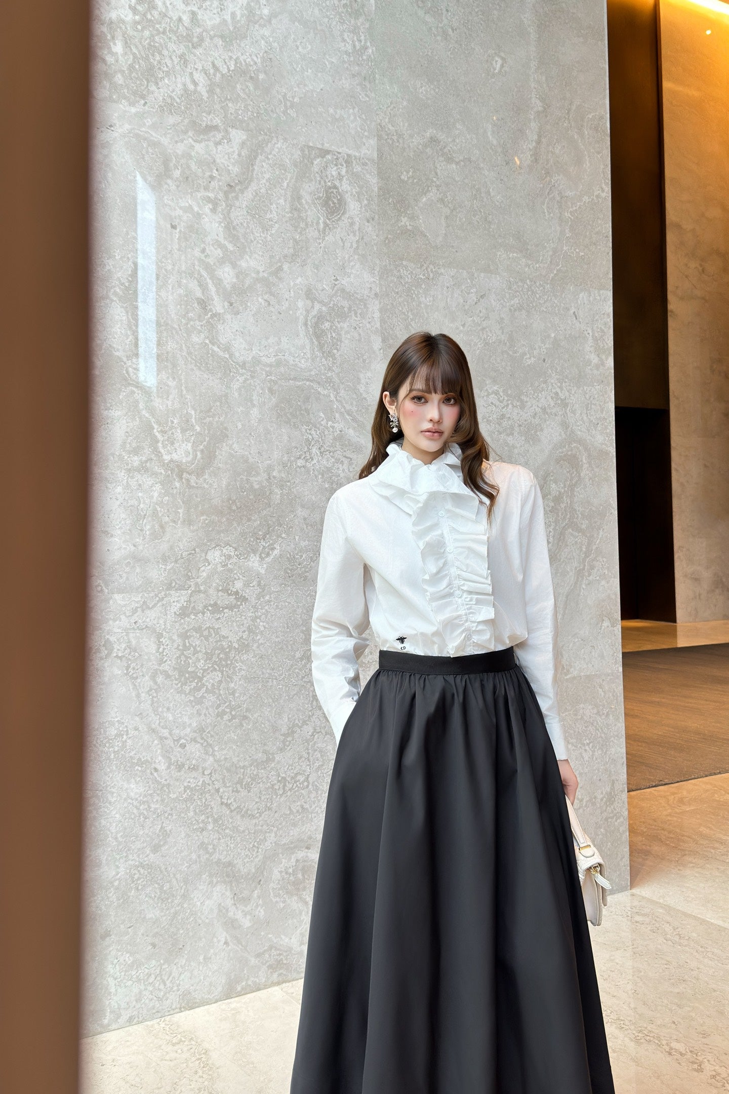 CD 25fw pleated skirts