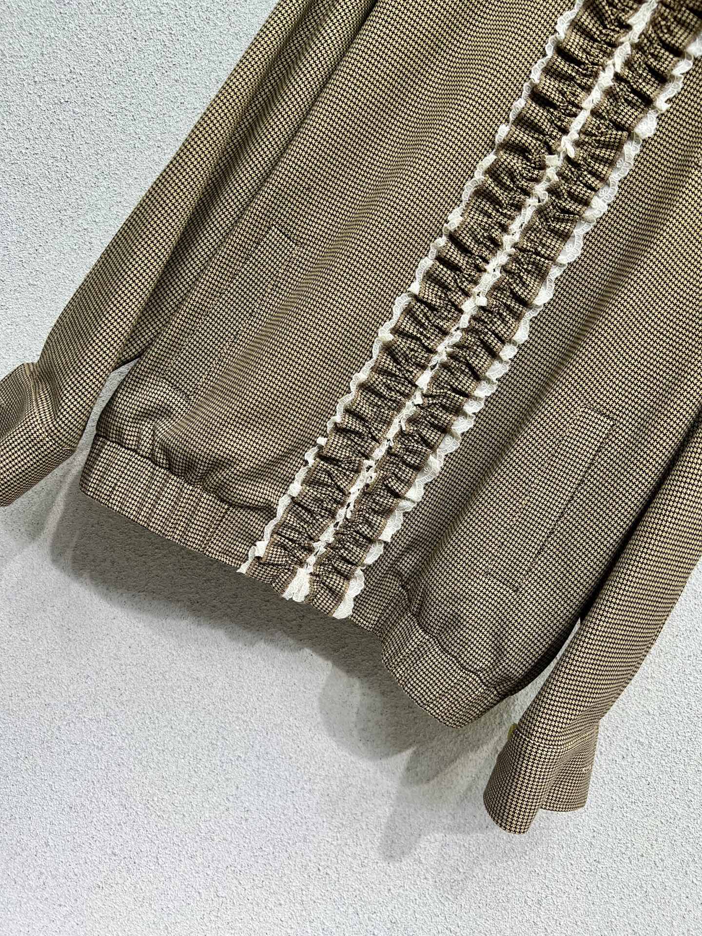 Miu 25fw pleated suit