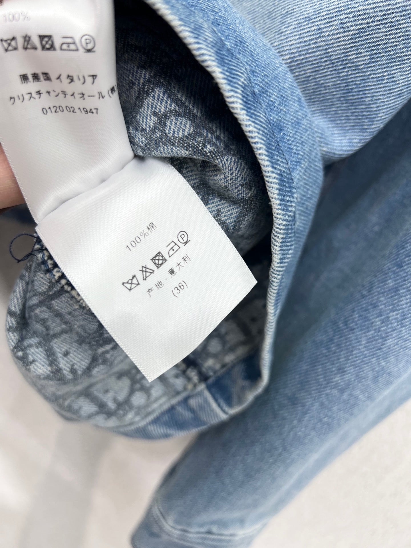 CD 25fw denim jacket