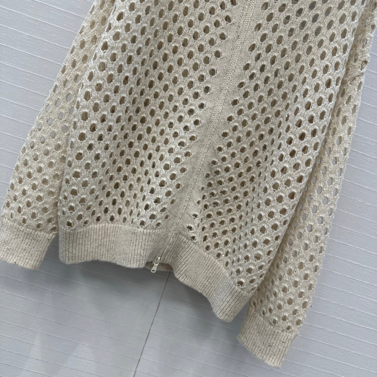 Brune 25fw hoodie cardigan