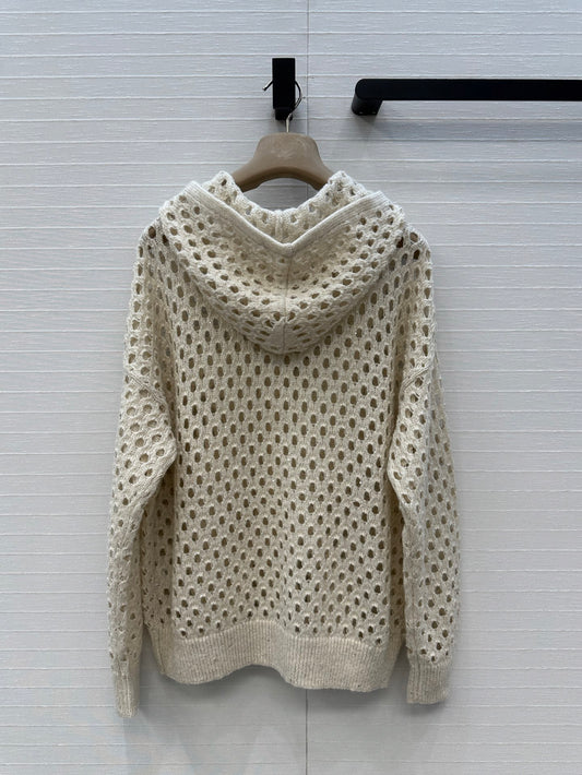 Brune 25fw hoodie cardigan