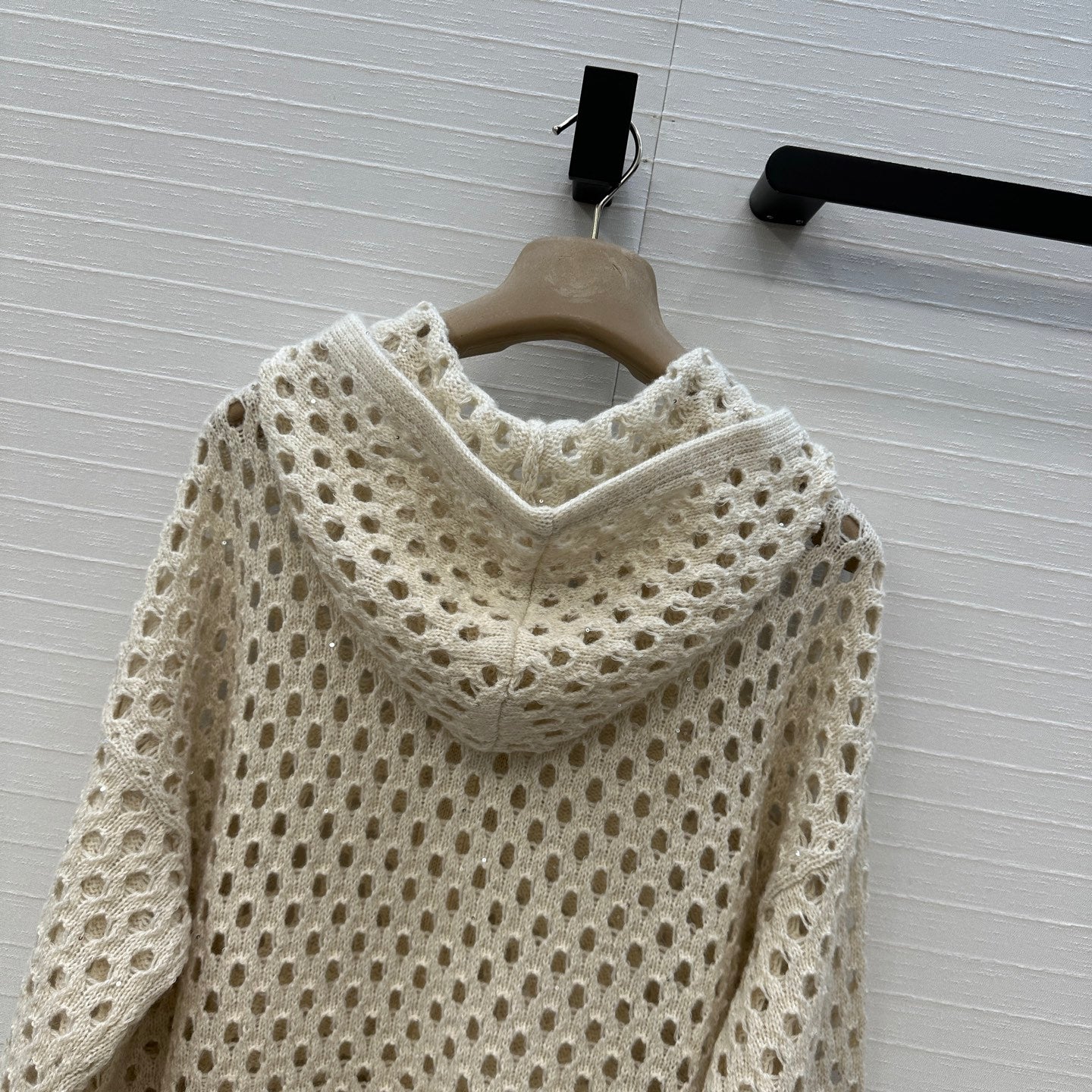 Brune 25fw hoodie cardigan