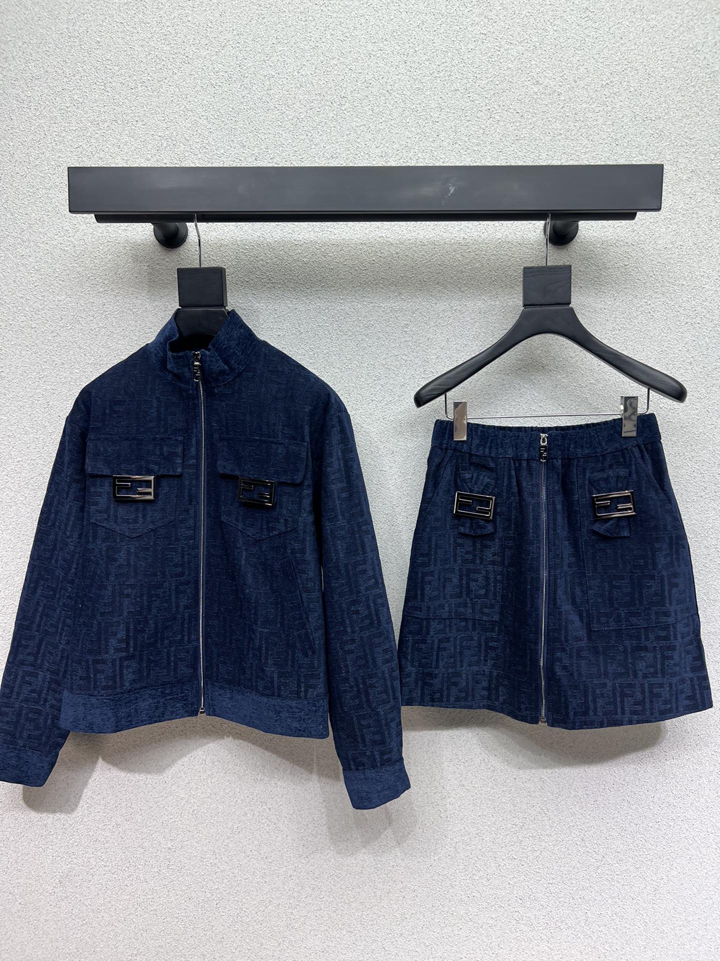 Fend 25fw jacquard suit