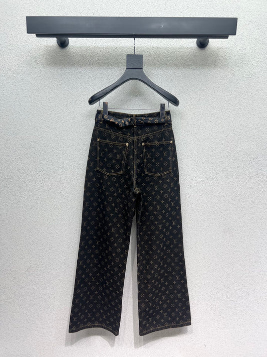 Louis 25fw printed jeans