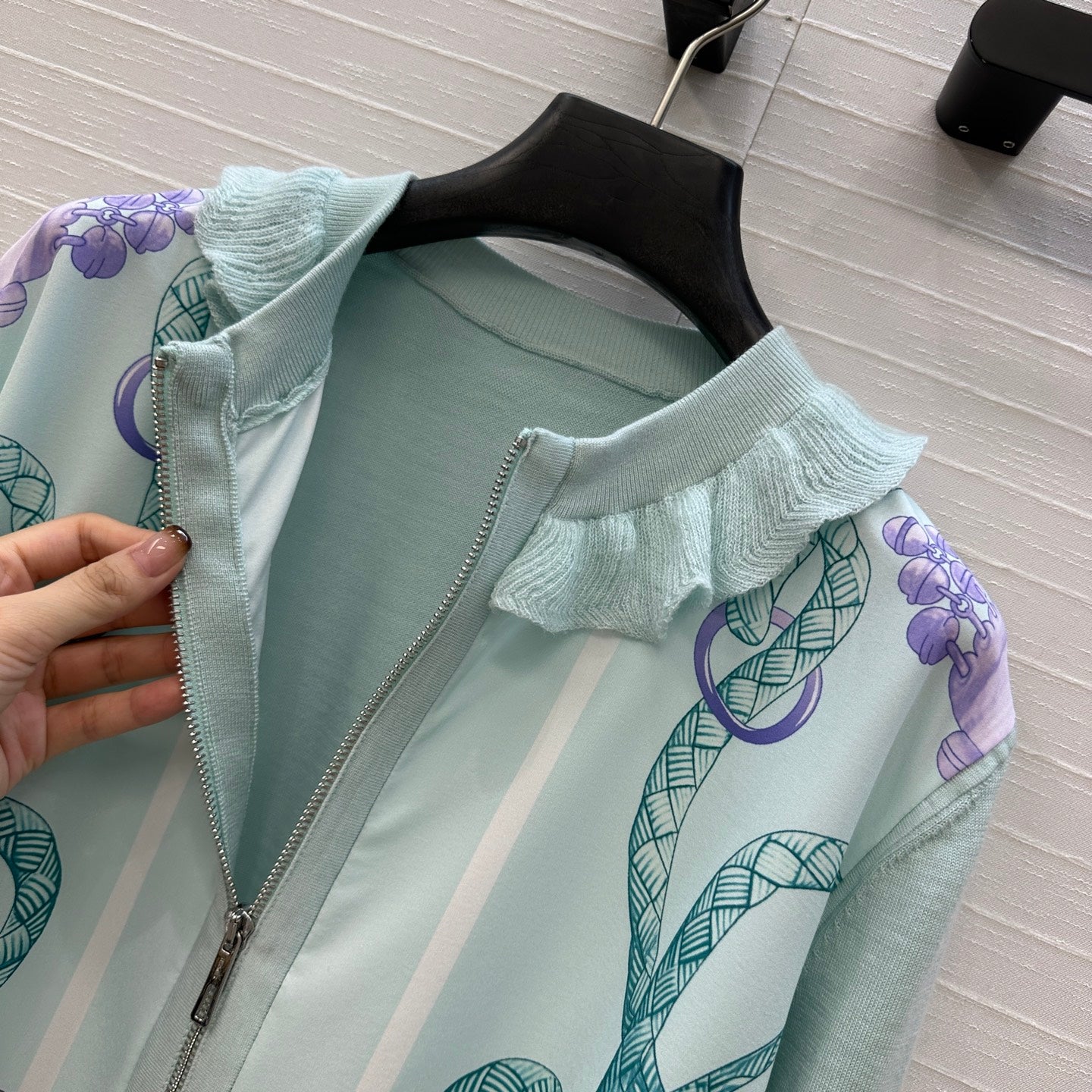 Herm 25fw knitted cardigan