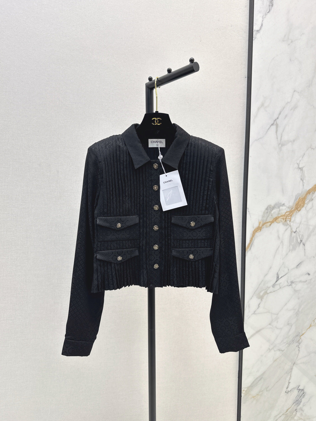 Chan 25fw silk jacket