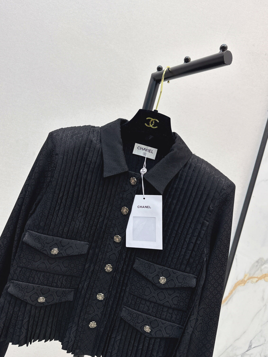 Chan 25fw silk jacket
