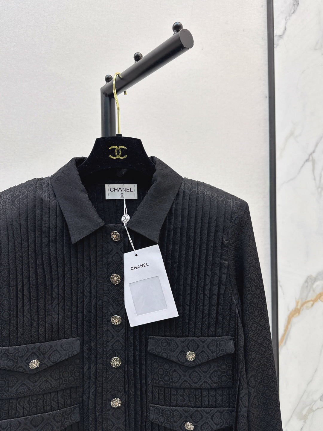 Chan 25fw silk jacket