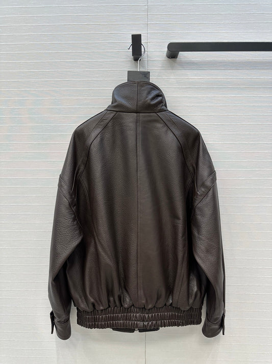 Saint 25fw leather jacket