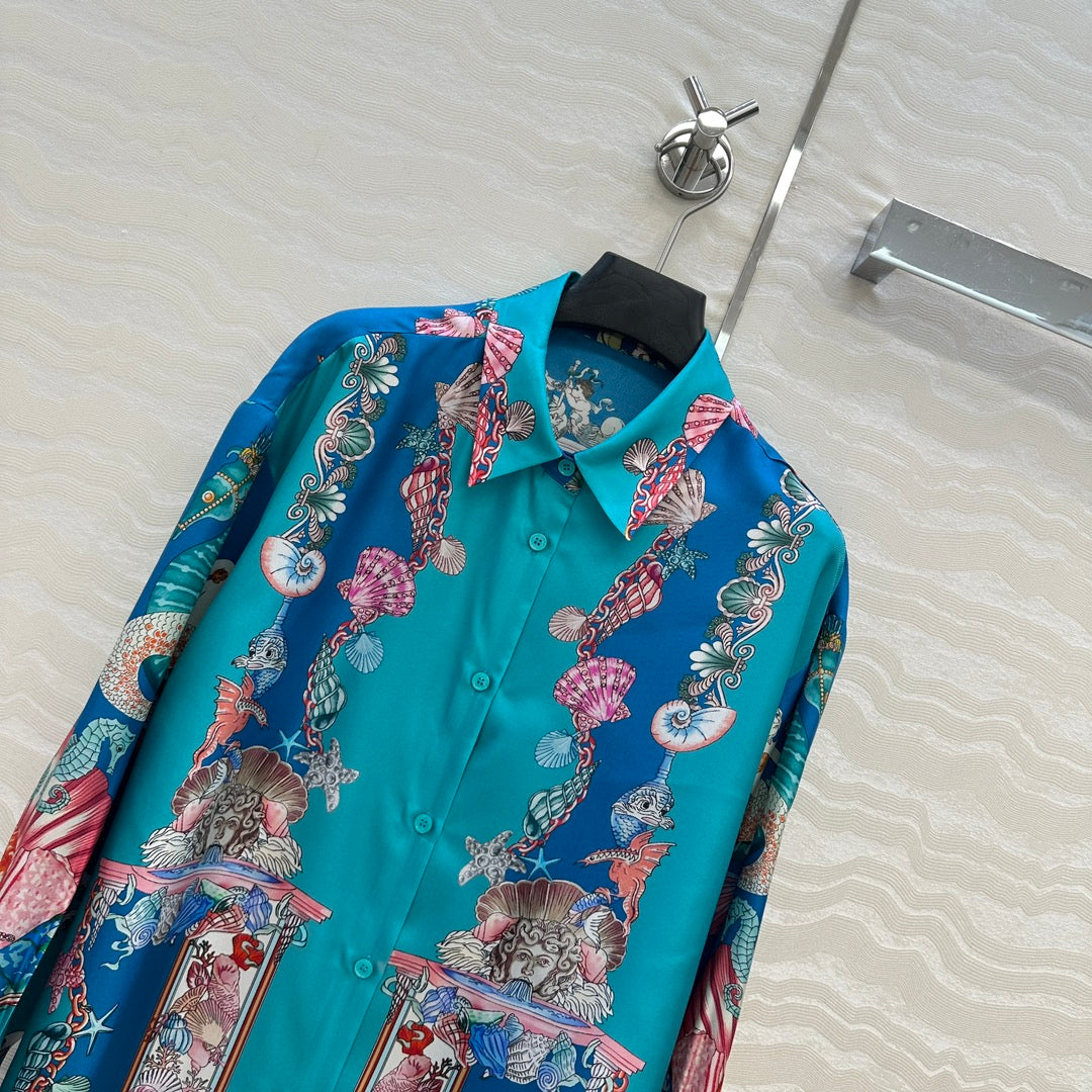 25fw silk shirt