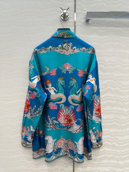 25fw silk shirt