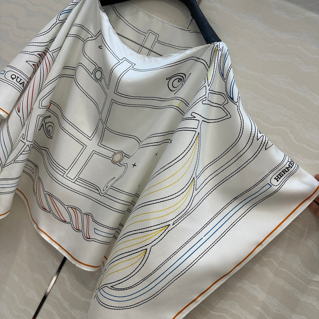 Herm 25fw silk somck