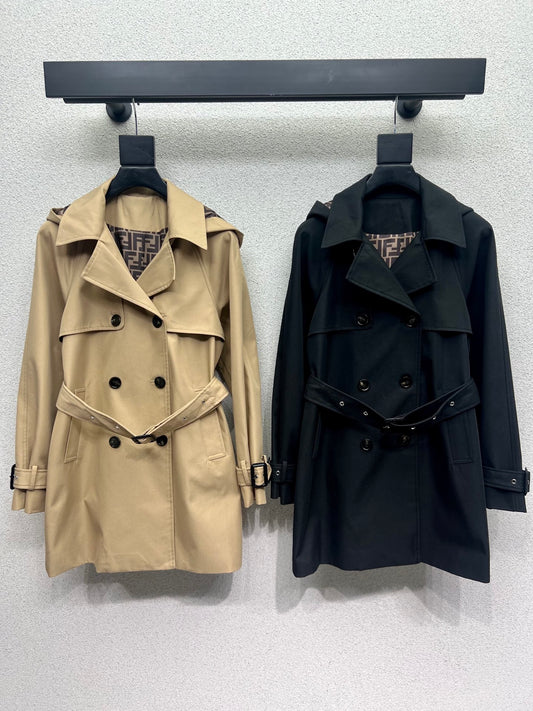 Fend 25fw trench coat