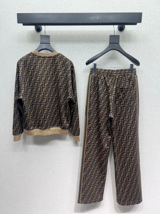 Fend 25fw sweatshirt suit