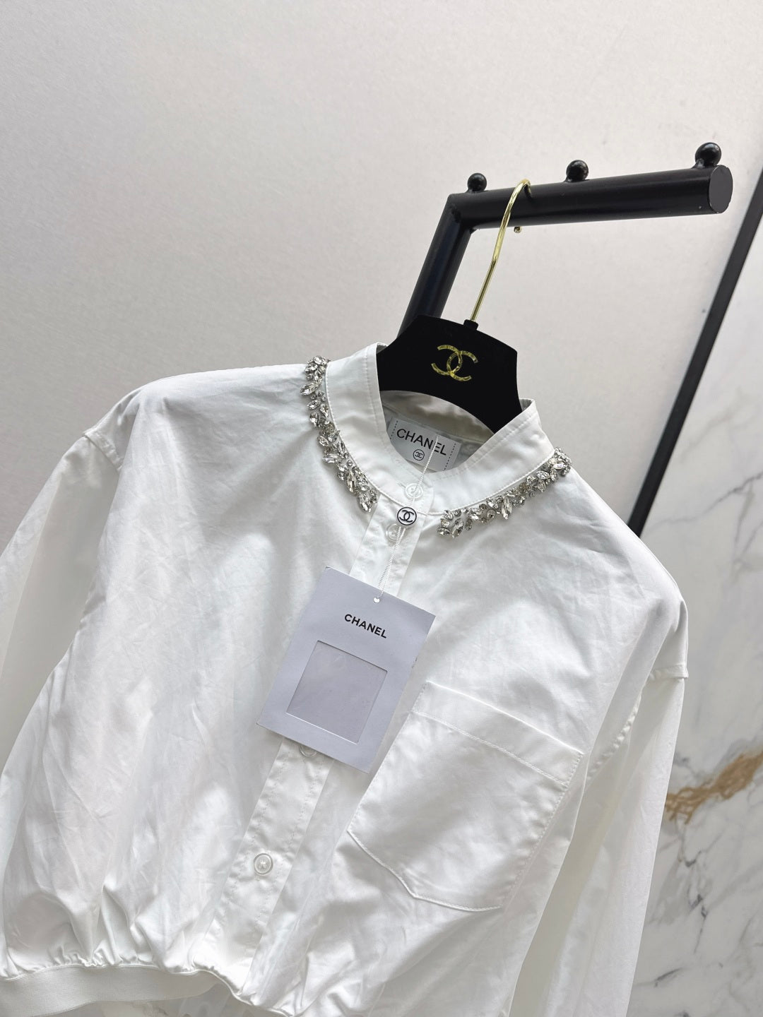 Chan 25fw Rhinestone Shirt