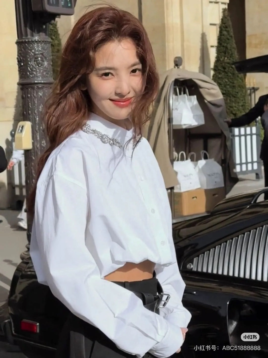 Chan 25fw Rhinestone Shirt