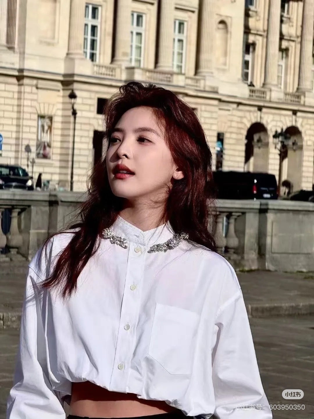 Chan 25fw Rhinestone Shirt