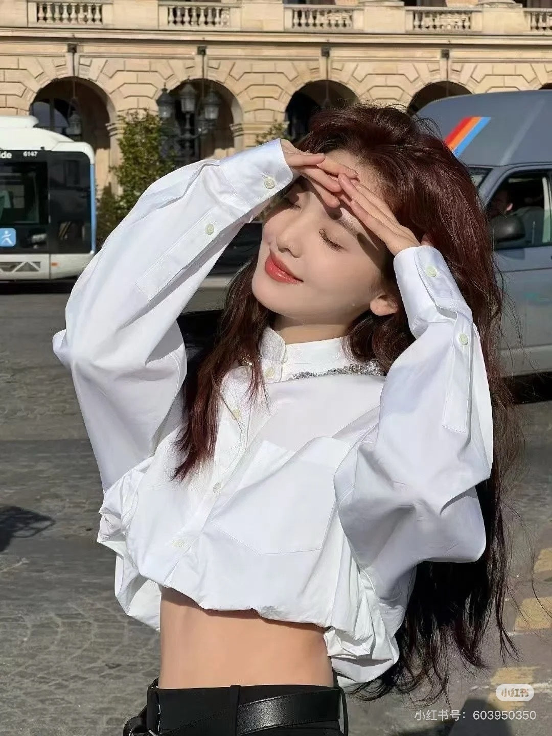 Chan 25fw Rhinestone Shirt