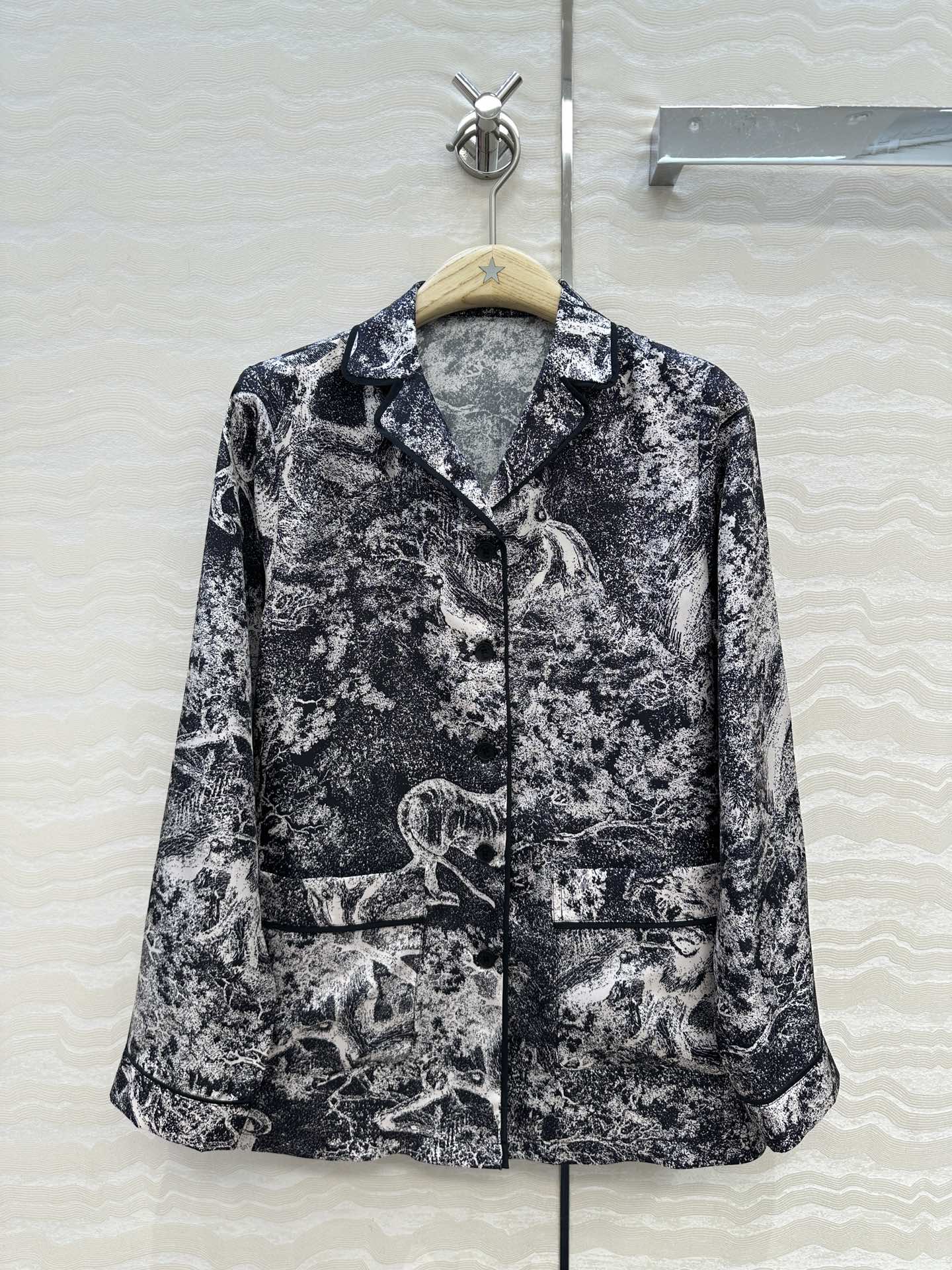 CD 25fw silk shirt