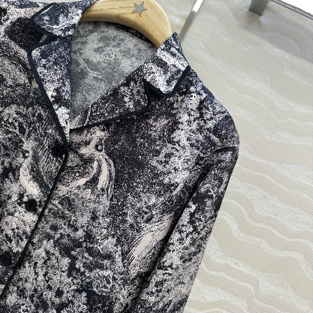 CD 25fw silk shirt