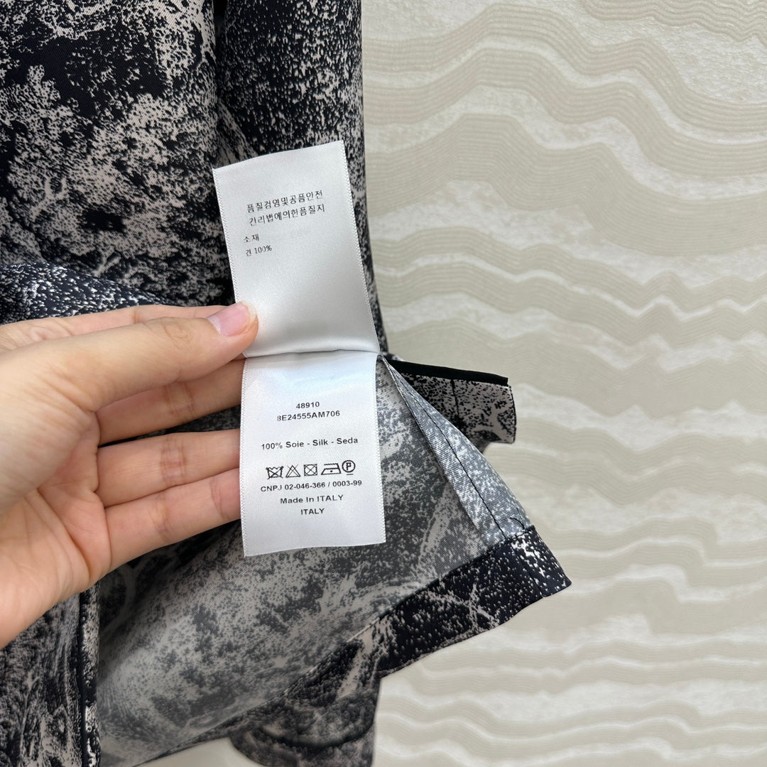 CD 25fw silk shirt