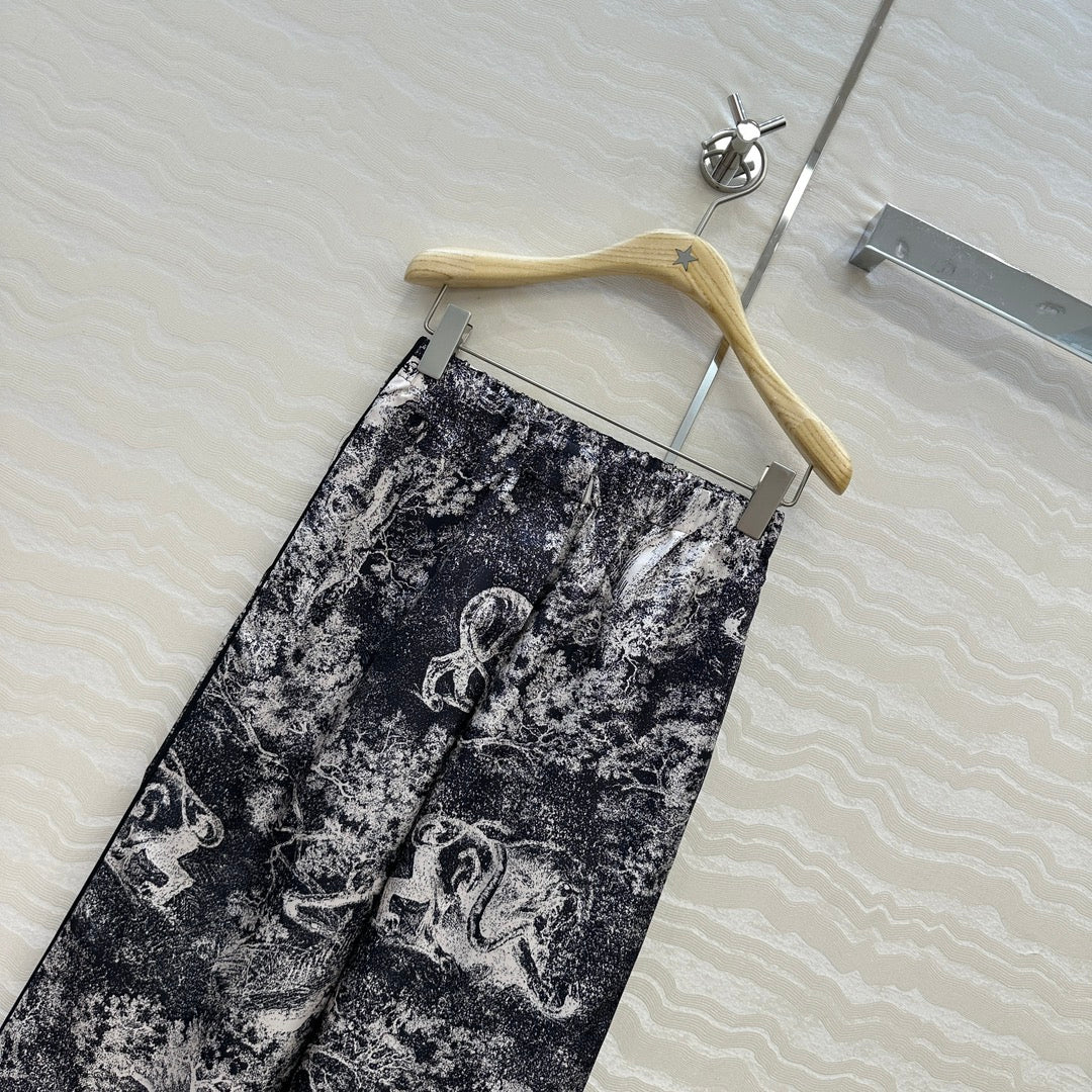 CD 25fw silk pants