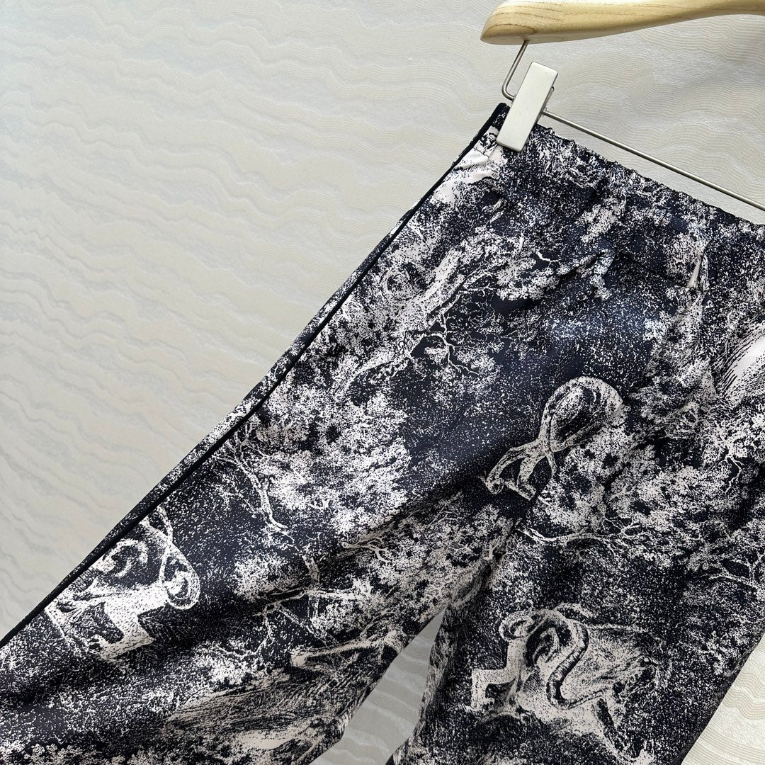 CD 25fw silk pants