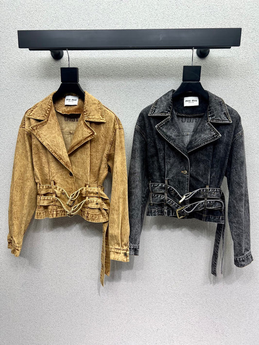 Miu 25fw denin Jacket