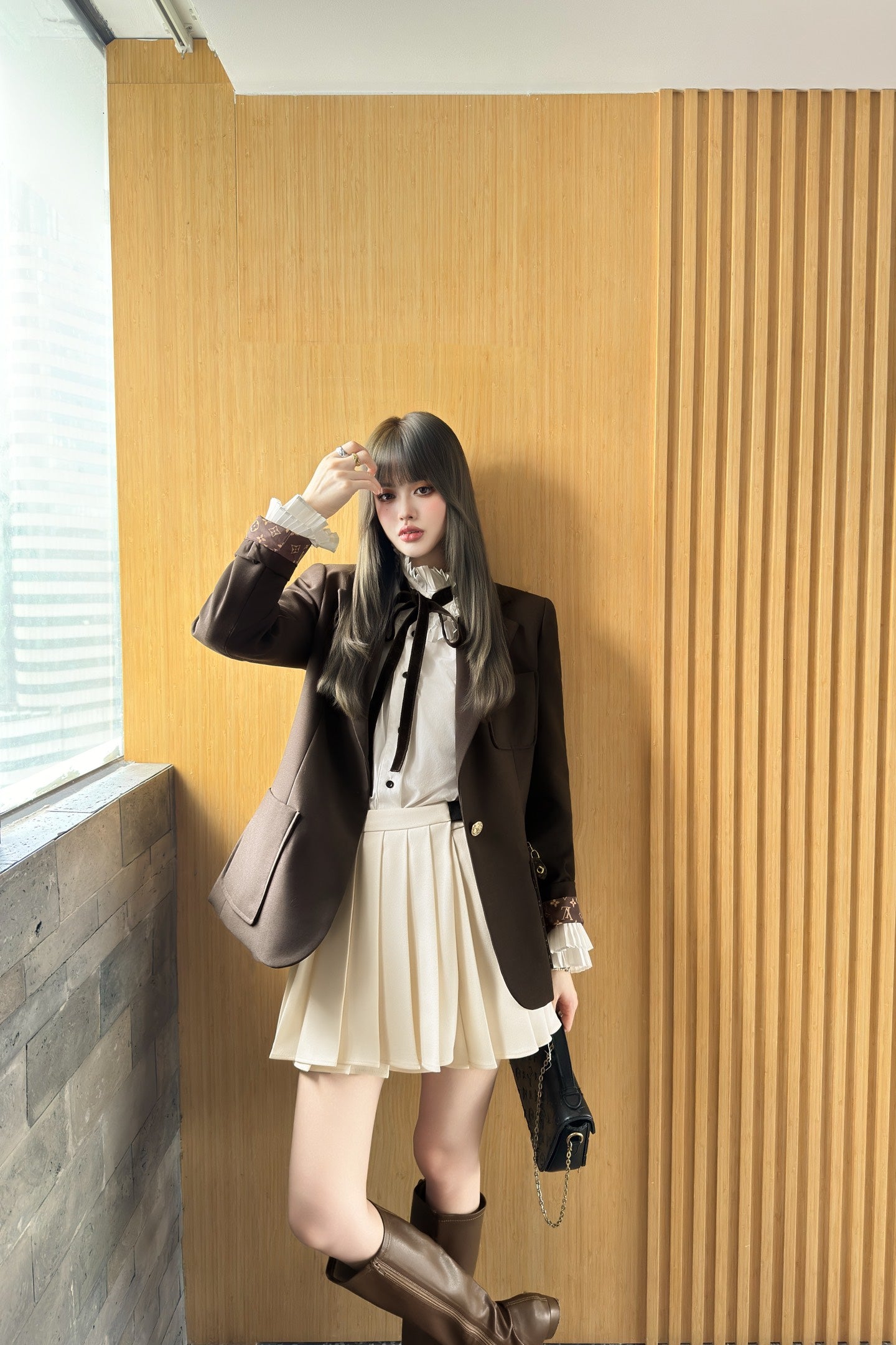 Louis 25fw all-match skirts