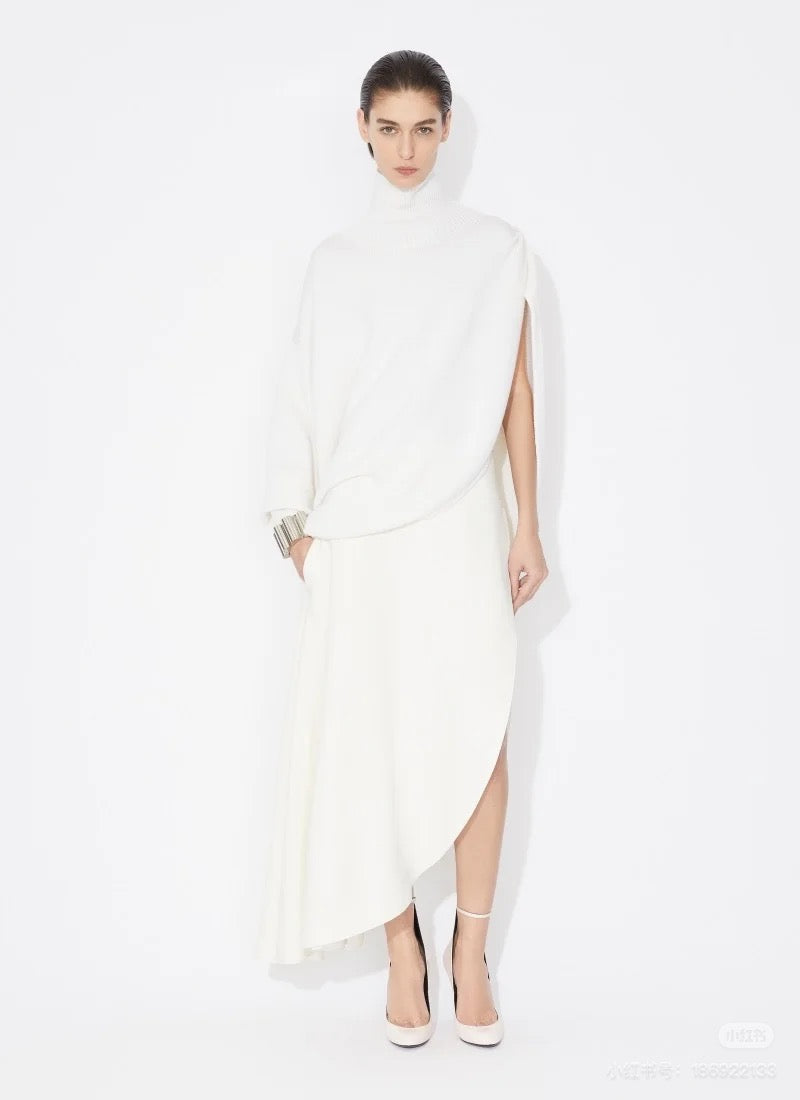 Alai 25fw knitted smock