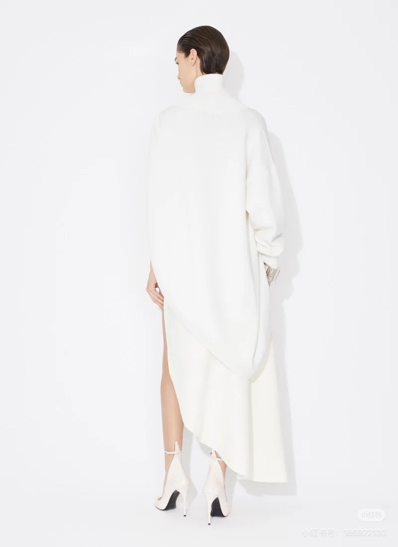 Alai 25fw knitted smock