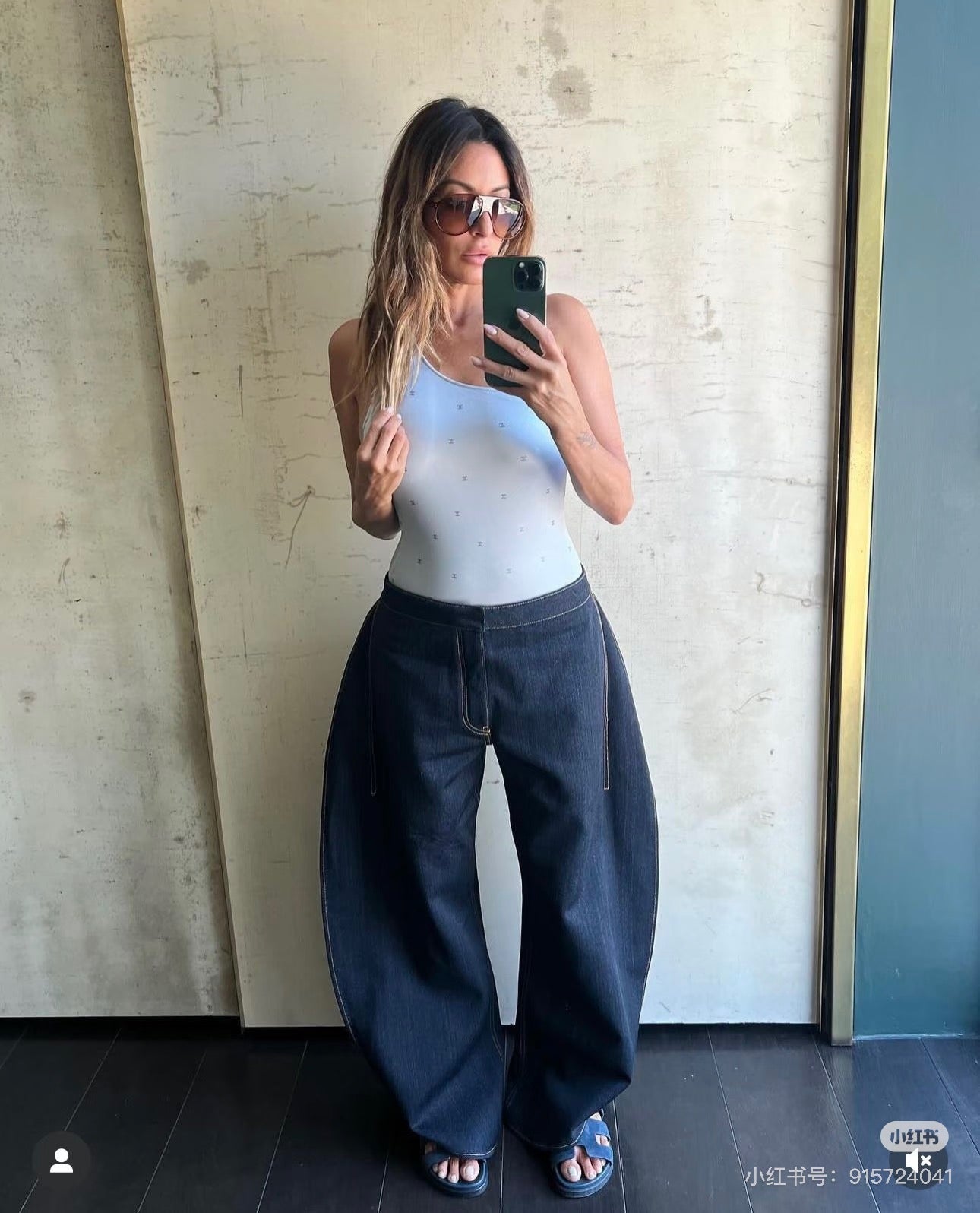 Alai 25fw all-match jeans