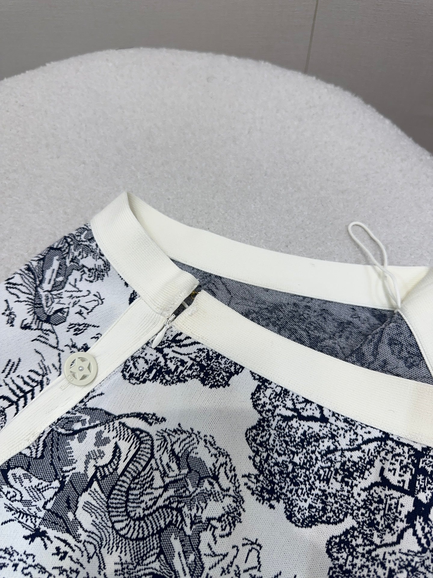 CD 25fw printed skirt