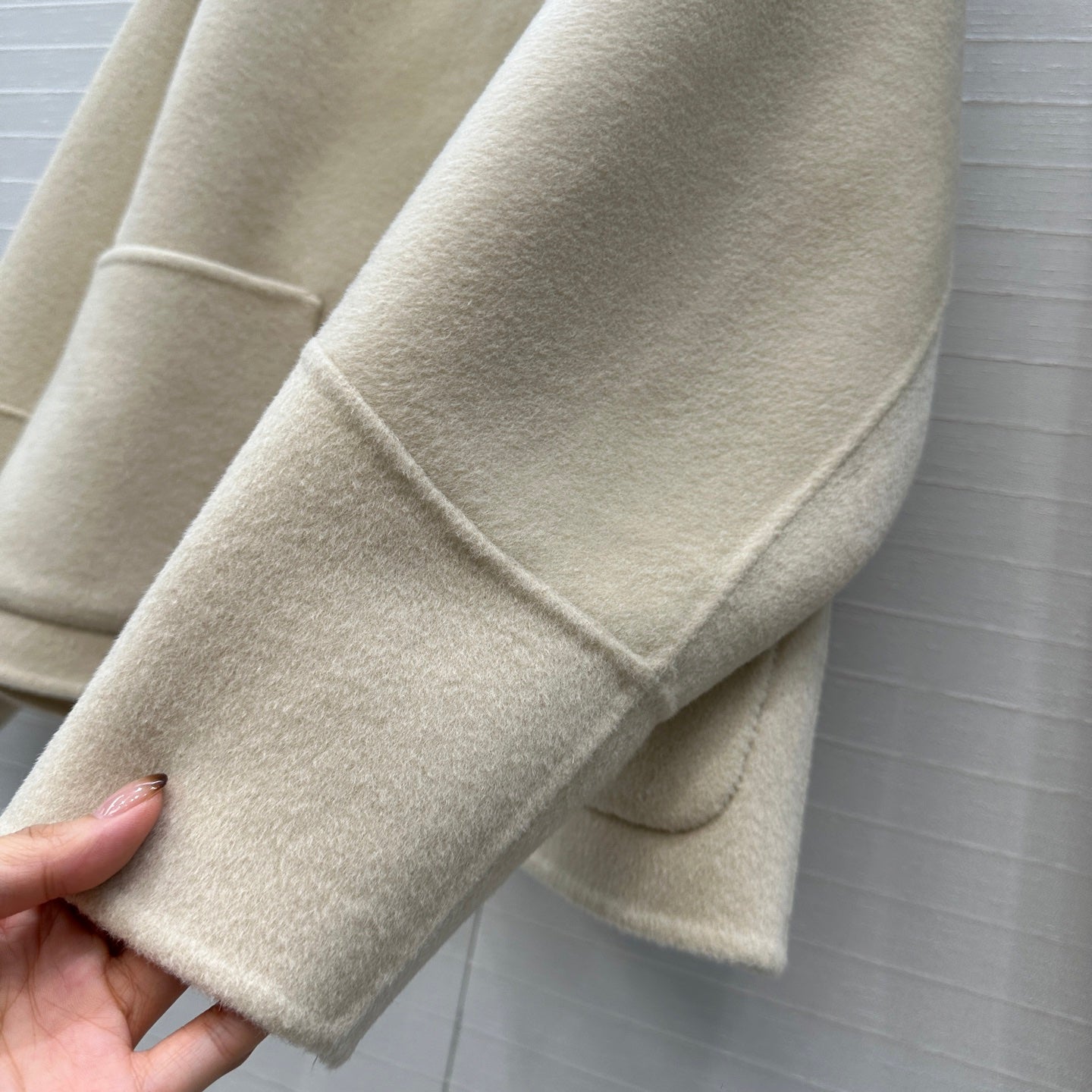 Loro 25fw cashmere trench coat