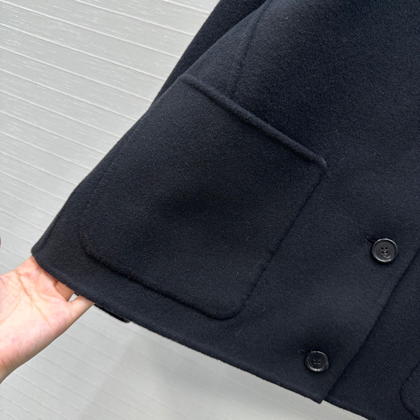 Loro 25fw cashmere trench coat